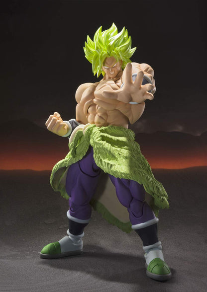 Shfiguarts Dragon Ball Super Saiyan Broly Full Power Approx. 220Mm Abs Pvc Pre-Painted Movable Figure- Japan Figure Store - #1 Bring To You The Best Japanese Goods