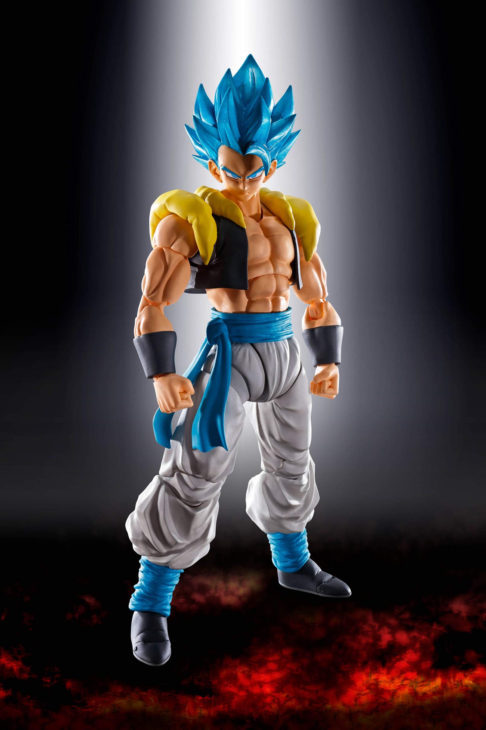 BANDAI - S.H. Figuarts Super Saiyan Blue Gogeta Figure - Dragon Ball Super: Broly- Japan Figure Store - #1 Bring To You The Best Japanese Goods