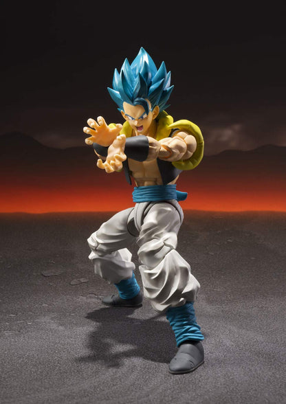 BANDAI - S.H. Figuarts Super Saiyan Blue Gogeta Figure - Dragon Ball Super: Broly- Japan Figure Store - #1 Bring To You The Best Japanese Goods