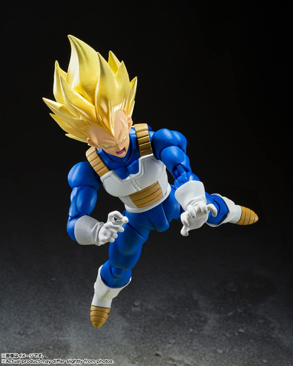 Bandai S.H.Figuarts Super Saiyan Vegeta Awakening Super Saiyan Blood Figure Dragon Ball Z- Japan Figure Store - #1 Bring To You The Best Japanese Goods