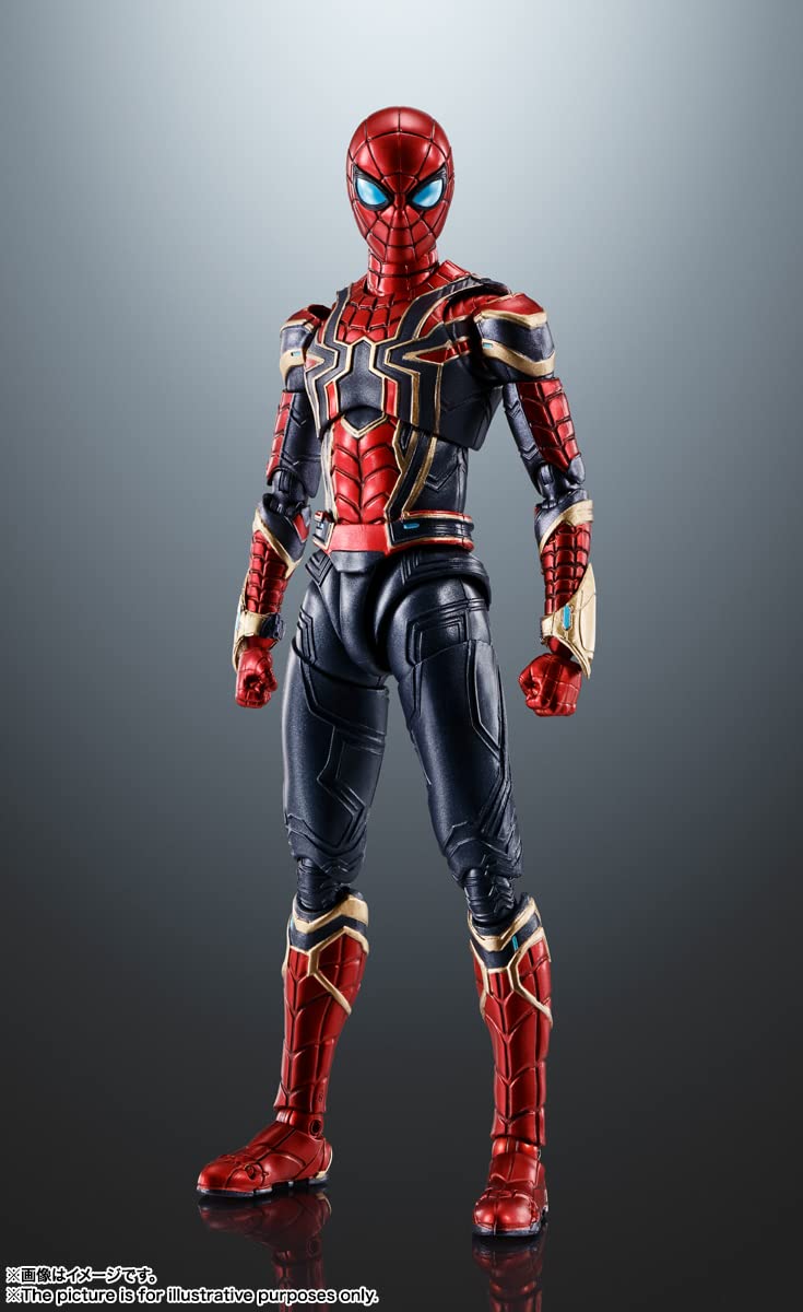 Bandai Spirits Sh Figuarts Spider-Man: No Way Home Iron Spider 145mm Pre-Painted Movable Figure- Japan Figure Store - #1 Bring To You The Best Japanese Goods
