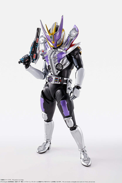Shfiguarts Kamen Rider Den-O Sword Form/Gun Form (True Bone Carving Method) Approx. 145Mm Abs Pvc Painted Movable Figure- Japan Figure Store - #1 Bring To You The Best Japanese Goods