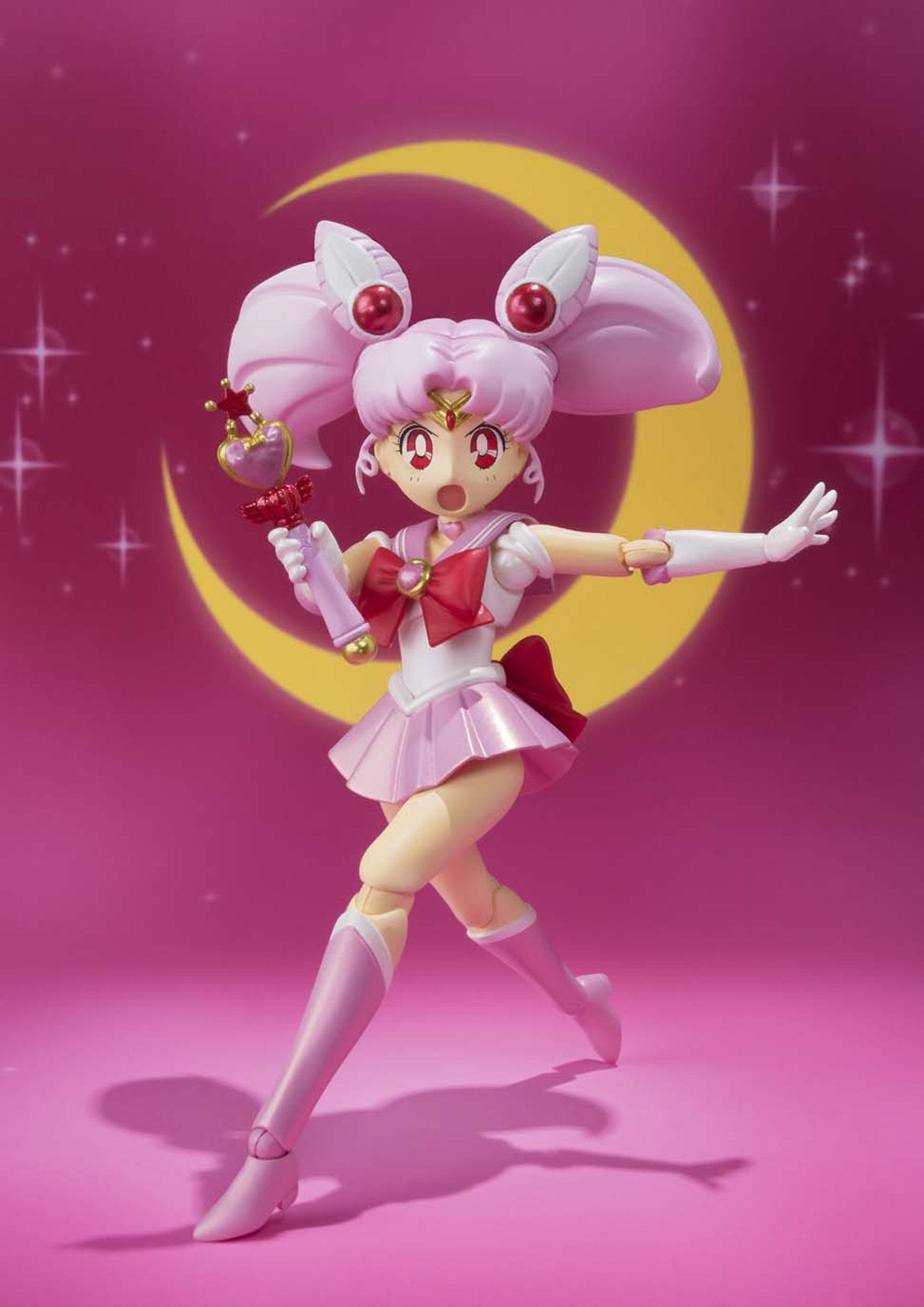 Bandai Spirits Japan Shfiguarts Sailor Moon Chibi Moon 100Mm Pvc Abs Figure- Japan Figure Store - #1 Bring To You The Best Japanese Goods