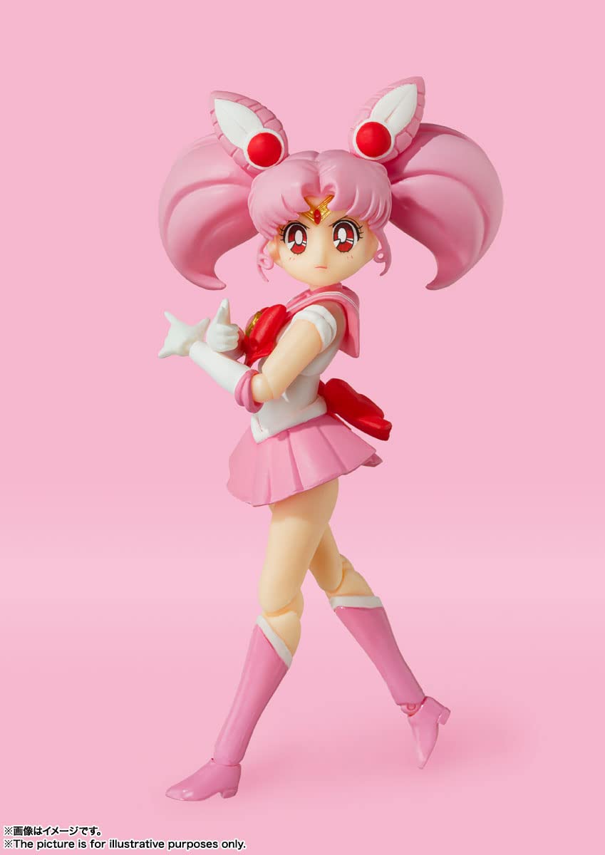 BANDAI - S.H. Figuarts Sailor Chibi Moon -Animation Color Edition- Figure- Japan Figure Store - #1 Bring To You The Best Japanese Goods