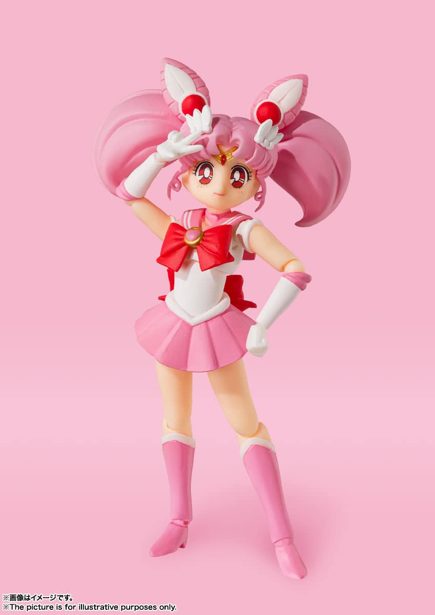 BANDAI - S.H. Figuarts Sailor Chibi Moon -Animation Color Edition- Figure- Japan Figure Store - #1 Bring To You The Best Japanese Goods