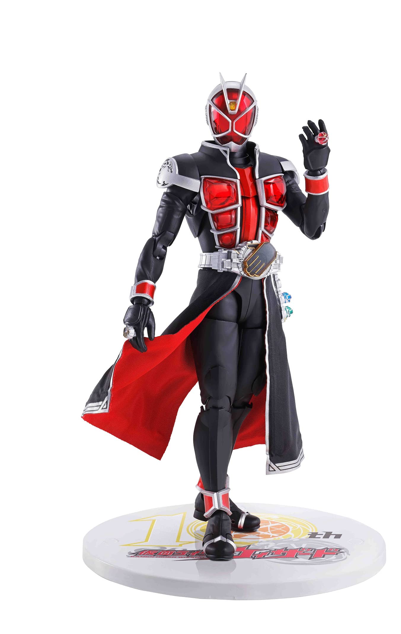 S.H. Figuarts Shinkocchou Seihou Kamen Rider Wizard Flame Style - 10th Anniversary Ver. - 145mm- Japan Figure Store - #1 Bring To You The Best Japanese Goods
