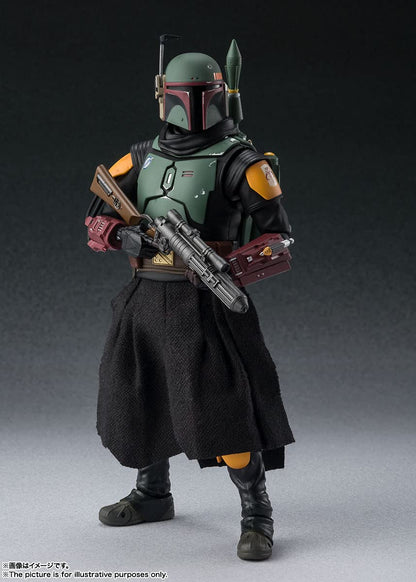 BANDAI S.H.Figuarts Boba Fett Figure Star Wars: The Mandalorian- Japan Figure Store - #1 Bring To You The Best Japanese Goods
