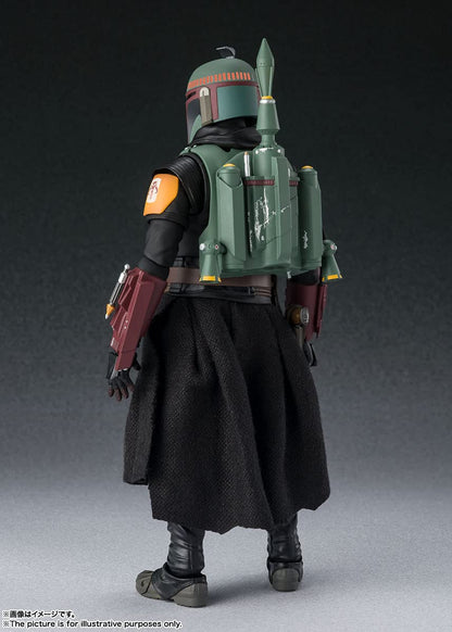 BANDAI S.H.Figuarts Boba Fett Figure Star Wars: The Mandalorian- Japan Figure Store - #1 Bring To You The Best Japanese Goods