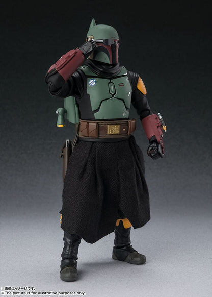 BANDAI S.H.Figuarts Boba Fett Figure Star Wars: The Mandalorian- Japan Figure Store - #1 Bring To You The Best Japanese Goods