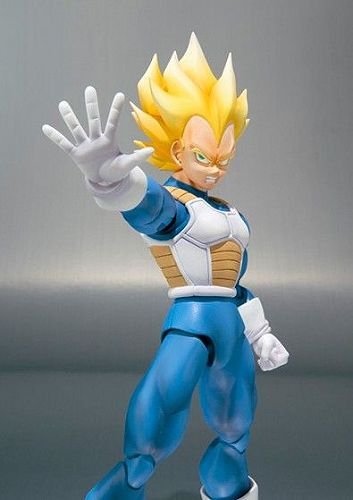 Bandai Shfiguarts Super Saiyan Vegeta Japan Abs Pvc Pom Figure 14Cm- Japan Figure Store - #1 Bring To You The Best Japanese Goods