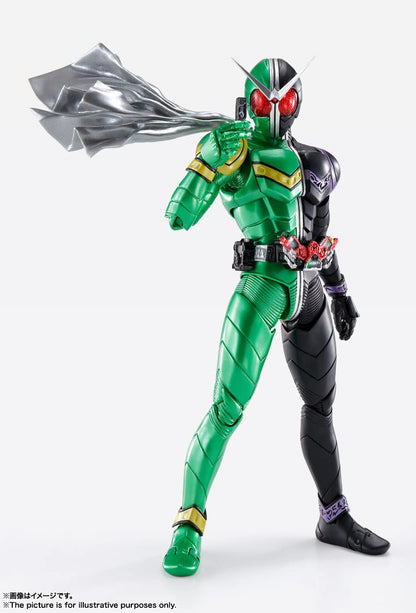 Shfiguarts (True Bone Carving Method) Kamen Rider W Cyclone Joker Futo Detective Animation Memorial Approximately 145Mm Abs Pvc Cloth Painted Movable Figure- Japan Figure Store - #1 Bring To You The Best Japanese Goods