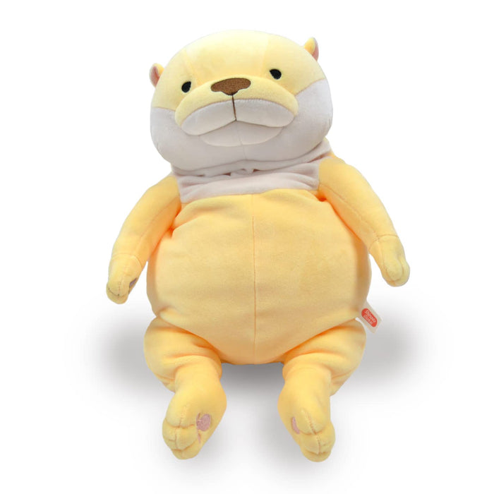 Shinada Global Mochi Kawaso Banana L 22x22x30cm Mokw-0350Bn Stuffed Otter- Japan Figure Store - #1 Bring To You The Best Japanese Goods
