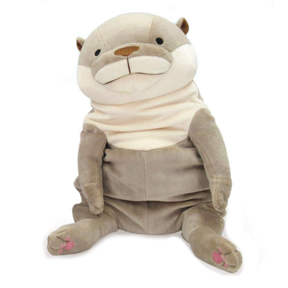 Shinada Global Mochi Otter Gray (L) 22x22x30cm MOKW-0350G- Japan Figure Store - #1 Bring To You The Best Japanese Goods