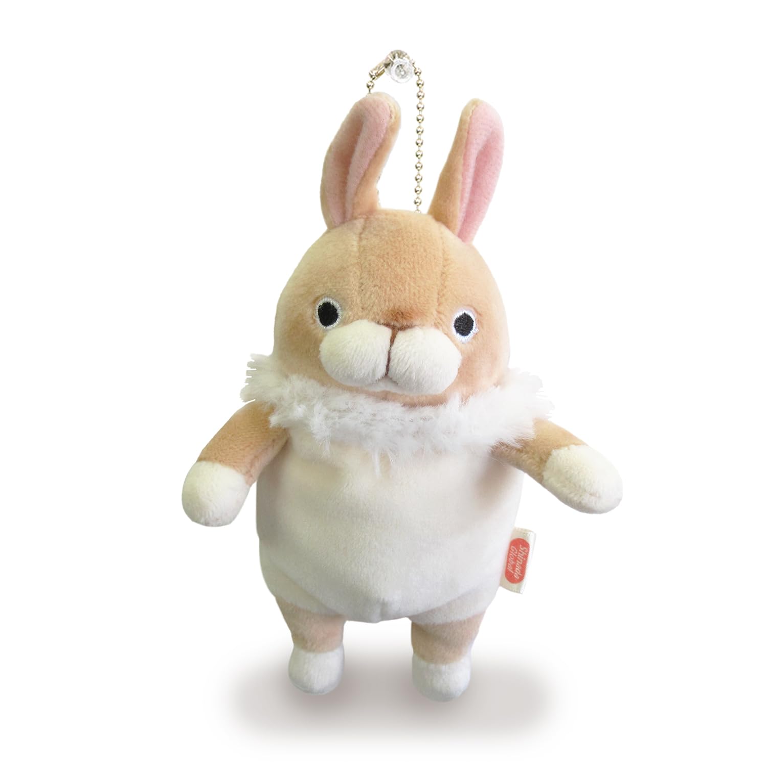Shinada Global Mini Mochi Rabbit Standing Ears Beige 7x5x14cm-0088TBE- Japan Figure Store - #1 Bring To You The Best Japanese Goods