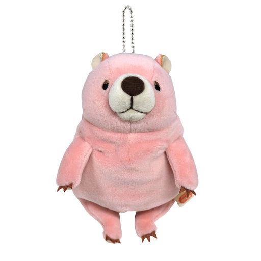 Shinada Global Mochikuma Pink Stuffed Bear Animal Moku-0088P 7x5x14cm- Japan Figure Store - #1 Bring To You The Best Japanese Goods