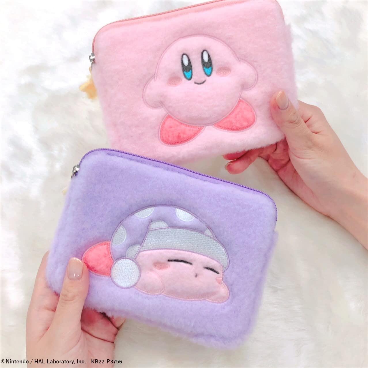 Sk Japan Kirby&S Dream Land Puwafuwa Mini Pouch Smile- Japan Figure Store - #1 Bring To You The Best Japanese Goods