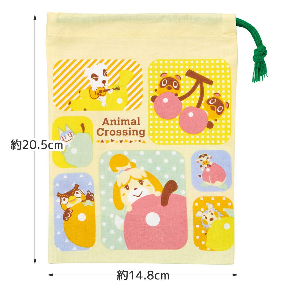 SKATER Animal Crossing Cup Bag- Japan Figure Store - #1 Bring To You The Best Japanese Goods
