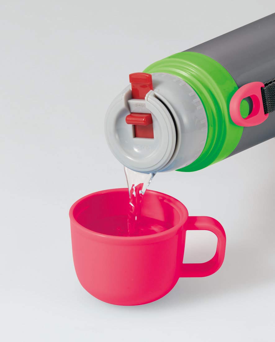 Skater Children&S 2Way Stainless Kids Water Bottle With Cup Splatoon 2 430Ml Boys Skdc4- Japan Figure Store - #1 Bring To You The Best Japanese Goods