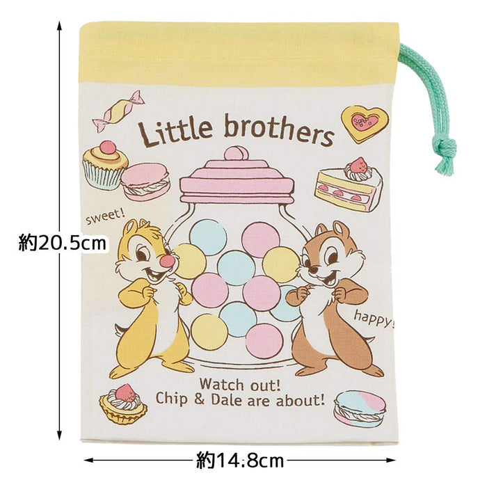 SKATER Chip & Dale Sweets Cup Bag- Japan Figure Store - #1 Bring To You The Best Japanese Goods