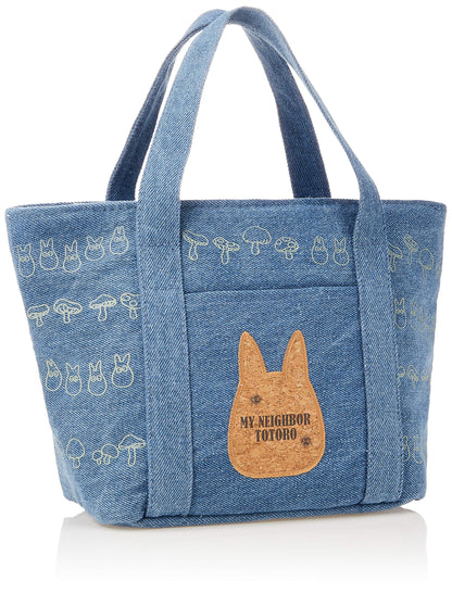 SKATER Studio Ghibli My Neighbor Totoro Denim Lunch Bag- Japan Figure Store - #1 Bring To You The Best Japanese Goods