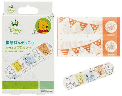 SKATER First Aid Plaster Set M Size Winnie-The-Pooh- Japan Figure Store - #1 Bring To You The Best Japanese Goods