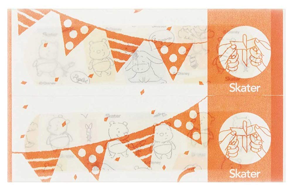 SKATER First Aid Plaster Set M Size Winnie-The-Pooh- Japan Figure Store - #1 Bring To You The Best Japanese Goods