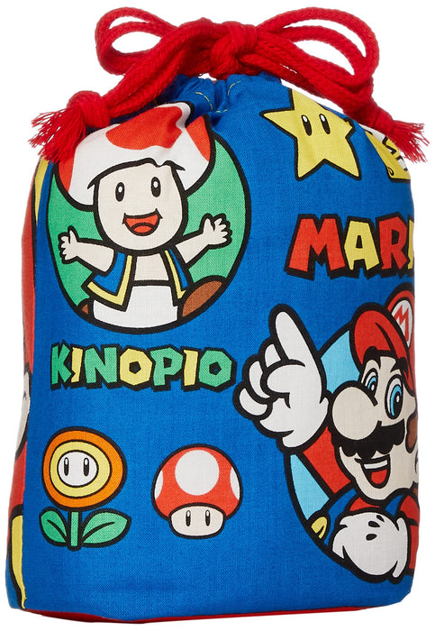 Skater Japan Super Mario Boys Lunch Box Set Of 2 W/Drawstring Gusset - Kb64Wn-A- Japan Figure Store - #1 Bring To You The Best Japanese Goods