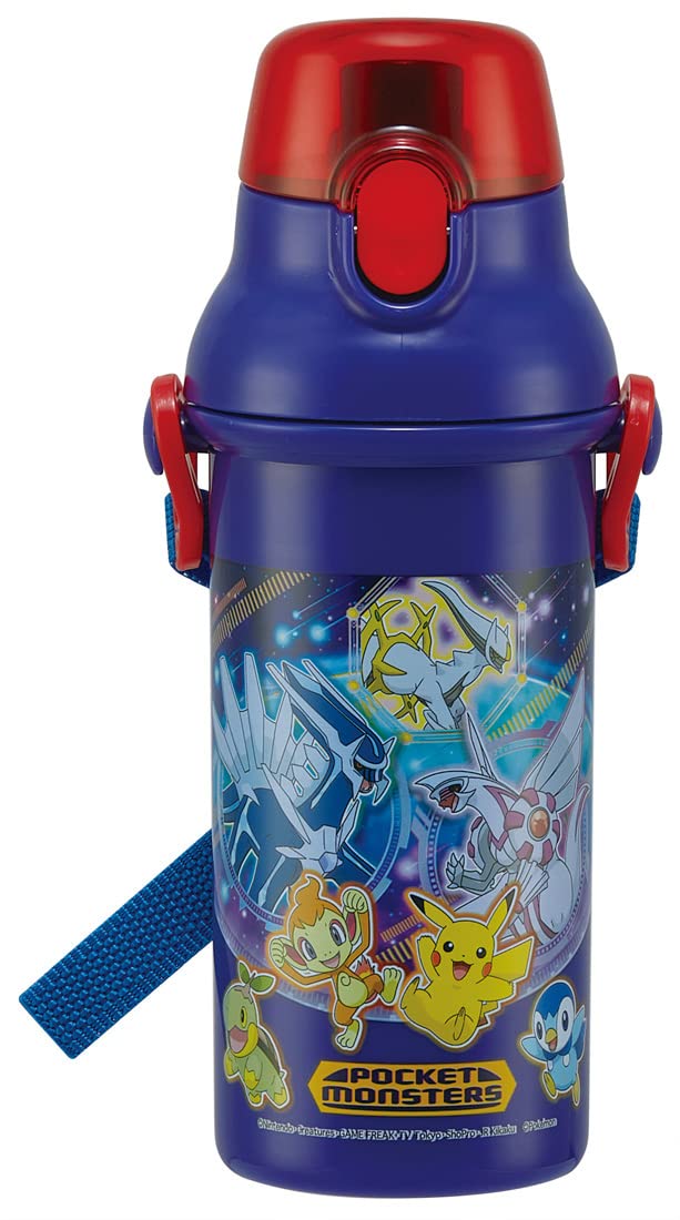 Skater Kids Ag+ Antibacterial Plastic Water Bottle 480Ml Pokemon 22 Boys Made In Japan Psb5Sanag-A- Japan Figure Store - #1 Bring To You The Best Japanese Goods