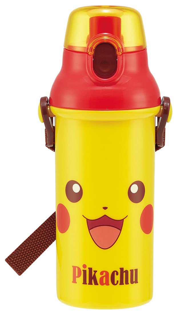 SKATER Pokemon Pikachu Direct Drinking Plastic Bottle- Japan Figure Store - #1 Bring To You The Best Japanese Goods
