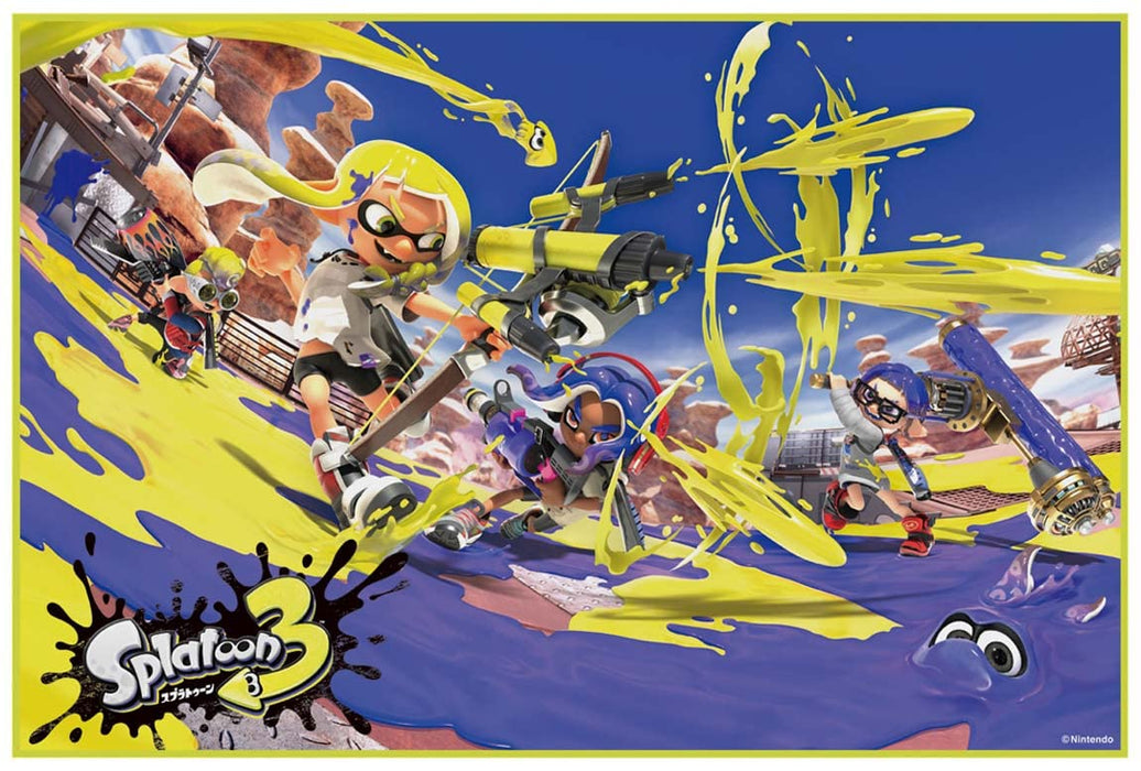 Skater Leisure Sheet S 60x90cm Splatoon 3 Vs1-A- Japan Figure Store - #1 Bring To You The Best Japanese Goods