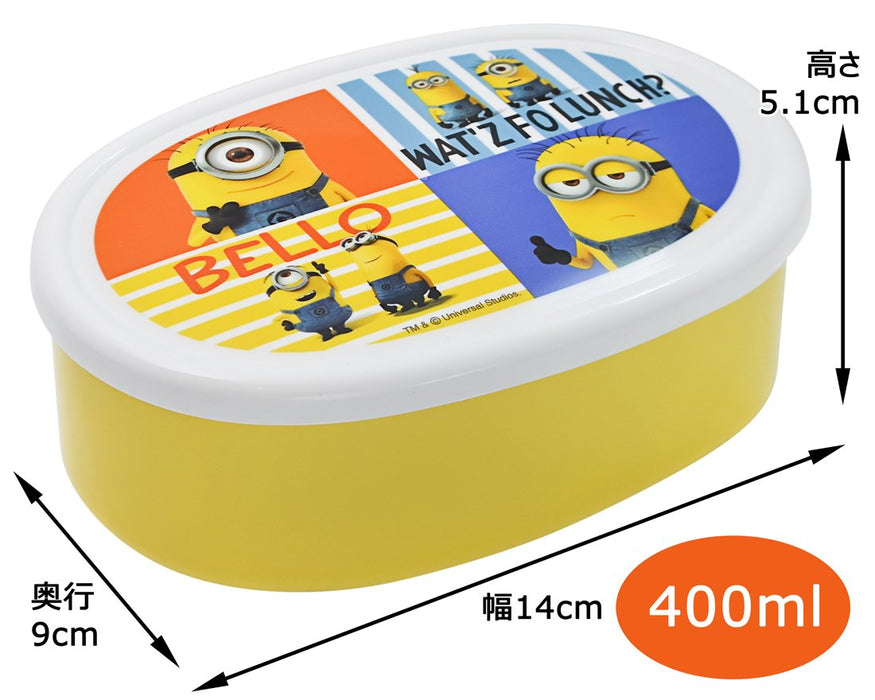 Skater Minions 3 Lunch Box Set Of 3 Japan 860Ml Srs3S-A Sealed Storage Container- Japan Figure Store - #1 Bring To You The Best Japanese Goods