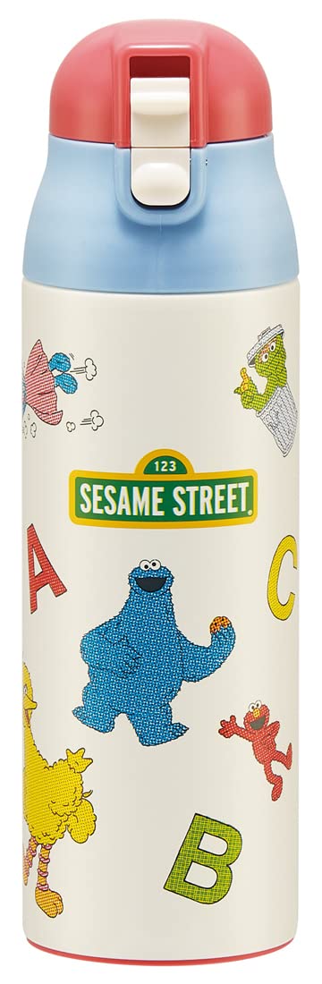 Skater 500ml Sesame Street Stainless Steel Water Bottle SDPC5-A- Japan Figure Store - #1 Bring To You The Best Japanese Goods