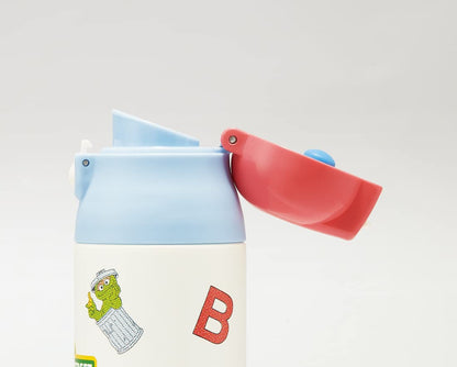 Skater 500ml Sesame Street Stainless Steel Water Bottle SDPC5-A- Japan Figure Store - #1 Bring To You The Best Japanese Goods