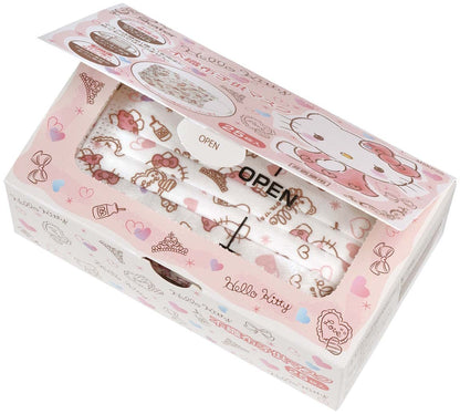 Skater Kids Hello Kitty Sanrio 25Pcs 3-Layered Non-Woven Mask Box Set - Japan- Japan Figure Store - #1 Bring To You The Best Japanese Goods