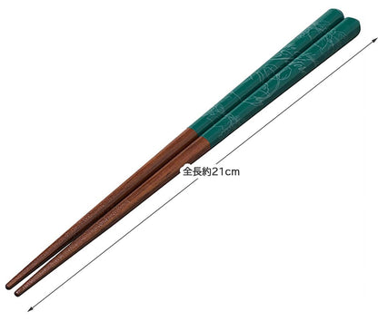 Skater 21cm My Neighbor Totoro Green Studio Ghibli Chopsticks Ann4Sq-A- Japan Figure Store - #1 Bring To You The Best Japanese Goods