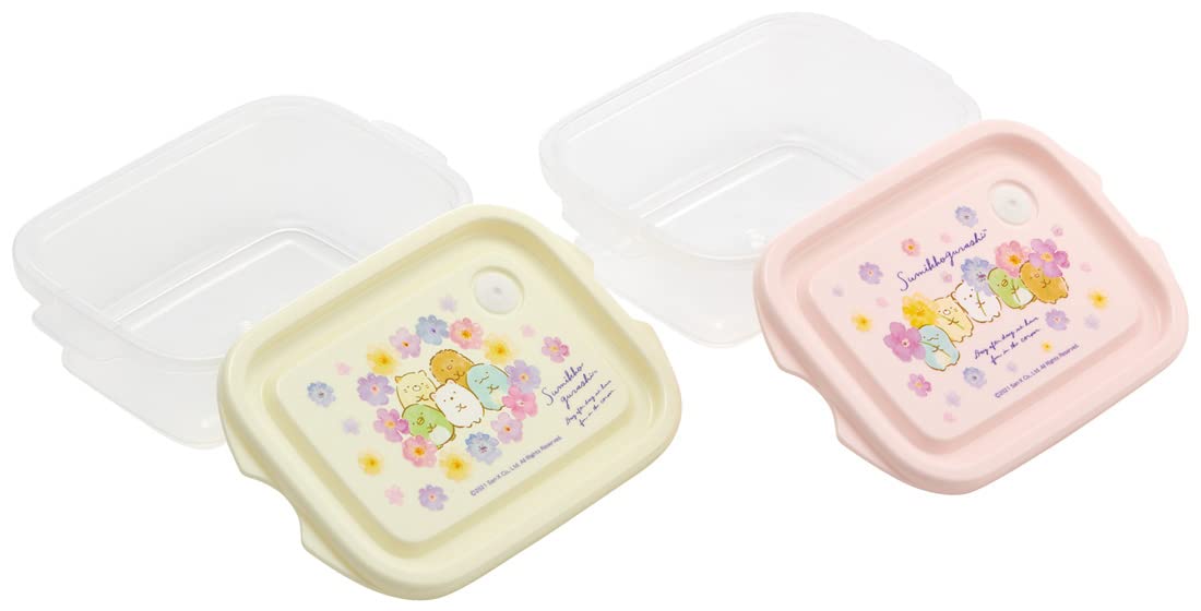 SKATER Sumikko Gurashi Lunch Container Set 2 Pcs- Japan Figure Store - #1 Bring To You The Best Japanese Goods