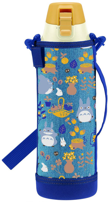 Skater 990ml Totoro Ghibli Water Bottle w/Cover KSDC10S- Japan Figure Store - #1 Bring To You The Best Japanese Goods