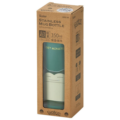 Skater Stainless Steel Pokemon Snorlax 350ml Water Bottle Smbc4B-A- Japan Figure Store - #1 Bring To You The Best Japanese Goods