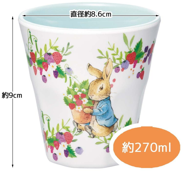 Skater Japan Peter Rabbit Melamine Tumbler Cup 270Ml Mtb2-A- Japan Figure Store - #1 Bring To You The Best Japanese Goods