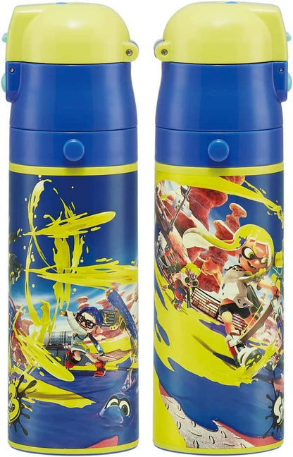 Skater 470ml Splatoon 3 Kids Steel Sports Bottle SDC4-A- Japan Figure Store - #1 Bring To You The Best Japanese Goods