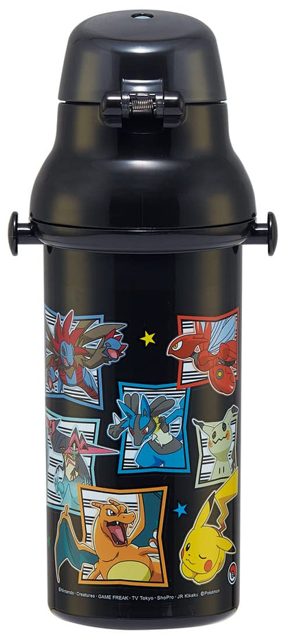 Skater Water Bottle 480Ml Pokemon 23 Kids Antibacterial Plastic Boys Made In Japan Psb5Sanag-A- Japan Figure Store - #1 Bring To You The Best Japanese Goods