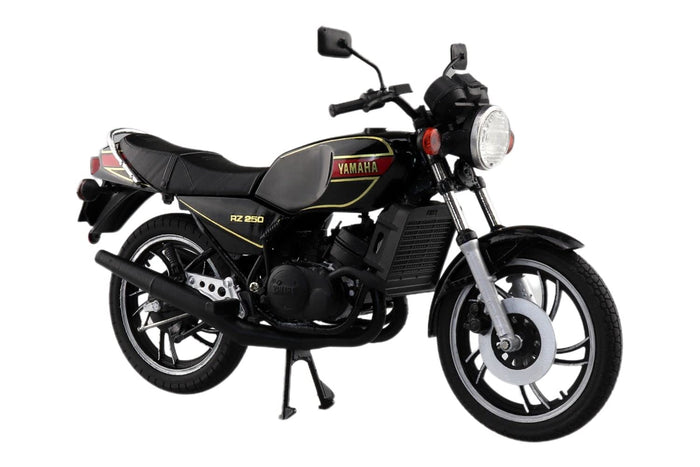 Aoshima Skynet 1/12 Rz250 New Yamaha Black Finished Model- Japan Figure Store - #1 Bring To You The Best Japanese Goods