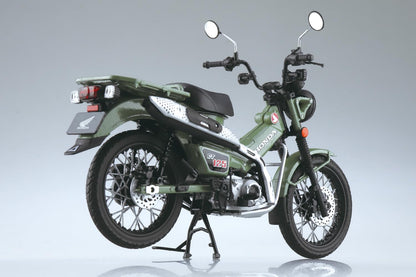 Honda Ct125 Pearl Organic Green 1/12 Bike - Qingdao Cultural Textbook Society (Aoshima)- Japan Figure Store - #1 Bring To You The Best Japanese Goods