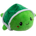 Slinx Plush Toy Angry Face Funny Turtle Green 15cm Japan Reversible Gift- Japan Figure Store - #1 Bring To You The Best Japanese Goods