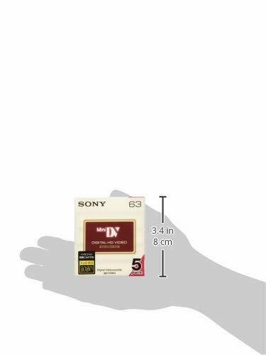 Sony Mini Dv Cassette Tape 5dvm63hd Recording Media For Video Camera- Japan Figure Store - #1 Bring To You The Best Japanese Goods