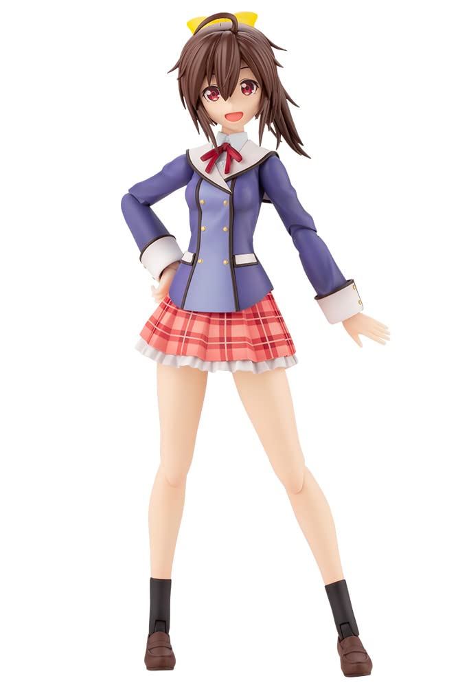 KOTOBUKIYA - 1/10 Sousai Shoujo Teien X Frame Arms Girl Ao Gennai 'Wakaba Girl'S High School Winter Clothes' Plastic Model- Japan Figure Store - #1 Bring To You The Best Japanese Goods