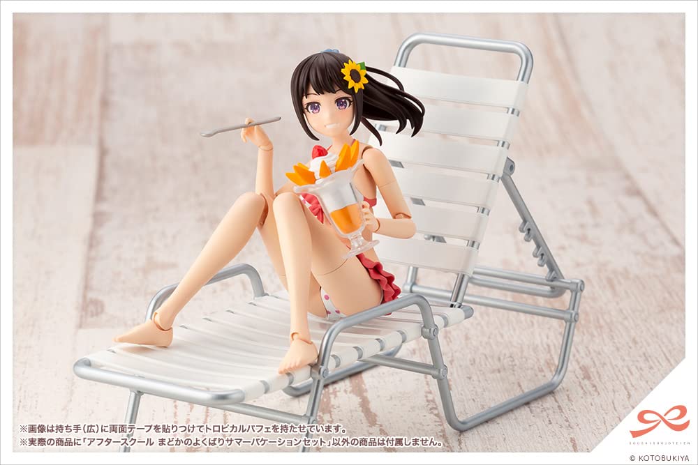 KOTOBUKIYA Sousai Shoujou Teien 1/10 After School Madoka'S Well-Treated Summer Vacation Set Plastic Model- Japan Figure Store - #1 Bring To You The Best Japanese Goods
