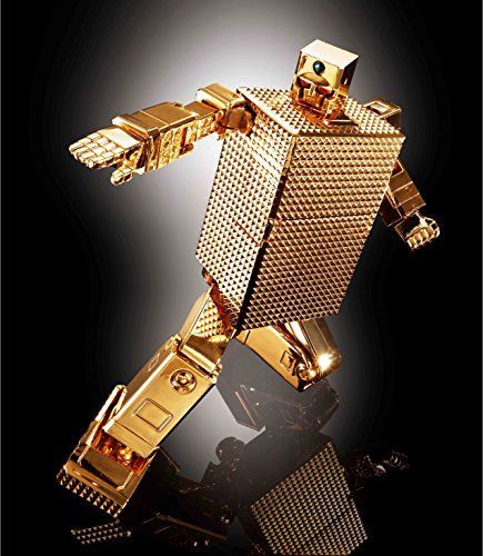 Soul Of Chogokin Gx-32g24 Gold Lightan 24k Plating Ver Action Figure Bandai- Japan Figure Store - #1 Bring To You The Best Japanese Goods