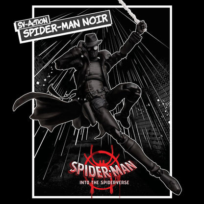 Sentinel Spider-Man Noir Action Figure Non-Scale Abs & Pvc Japan- Japan Figure Store - #1 Bring To You The Best Japanese Goods