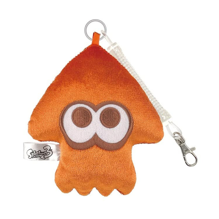 Splatoon 3 Die Cut Pass Case Squid-Org Spt-931-Org- Japan Figure Store - #1 Bring To You The Best Japanese Goods